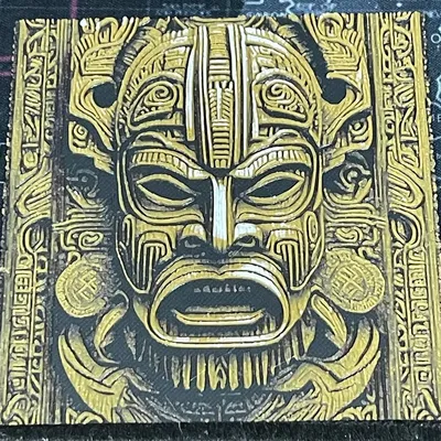 Khắc gỗ phong cách - In Hueforge