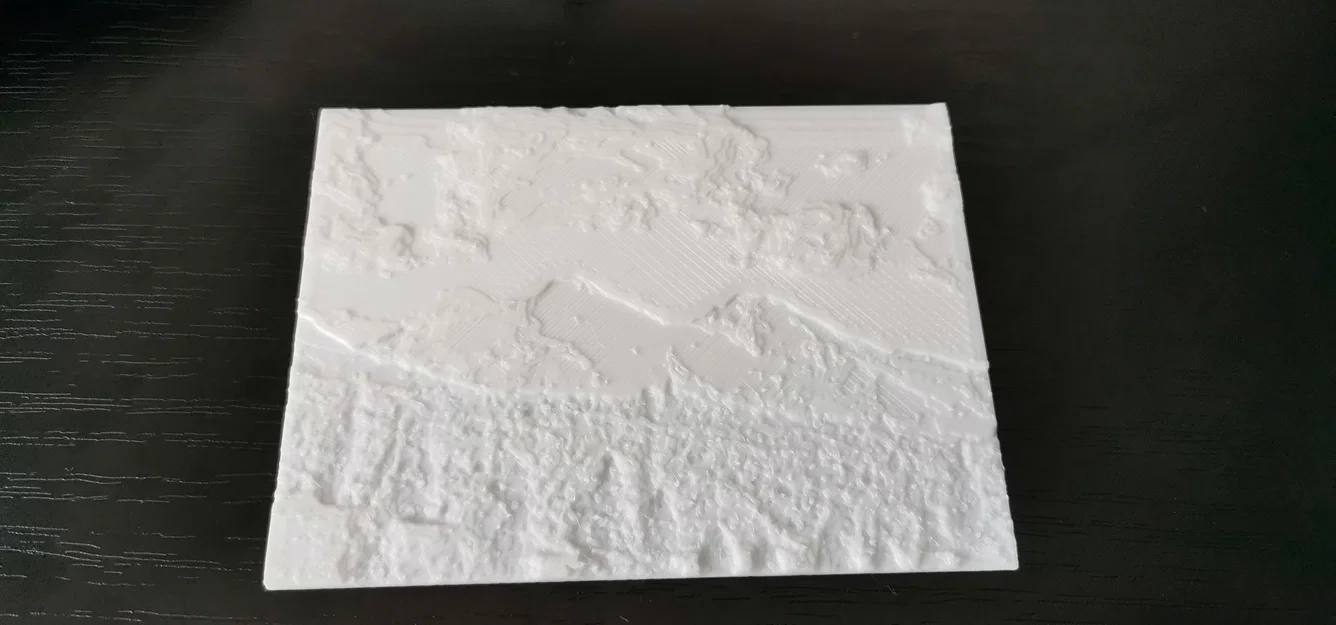 Lithophane Belianske Tatras với độ cao lớp 0.15mm - Image 2