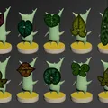 Mô hình Amiibo Korok với 9 biến thể khác nhau - Thumbnail 1