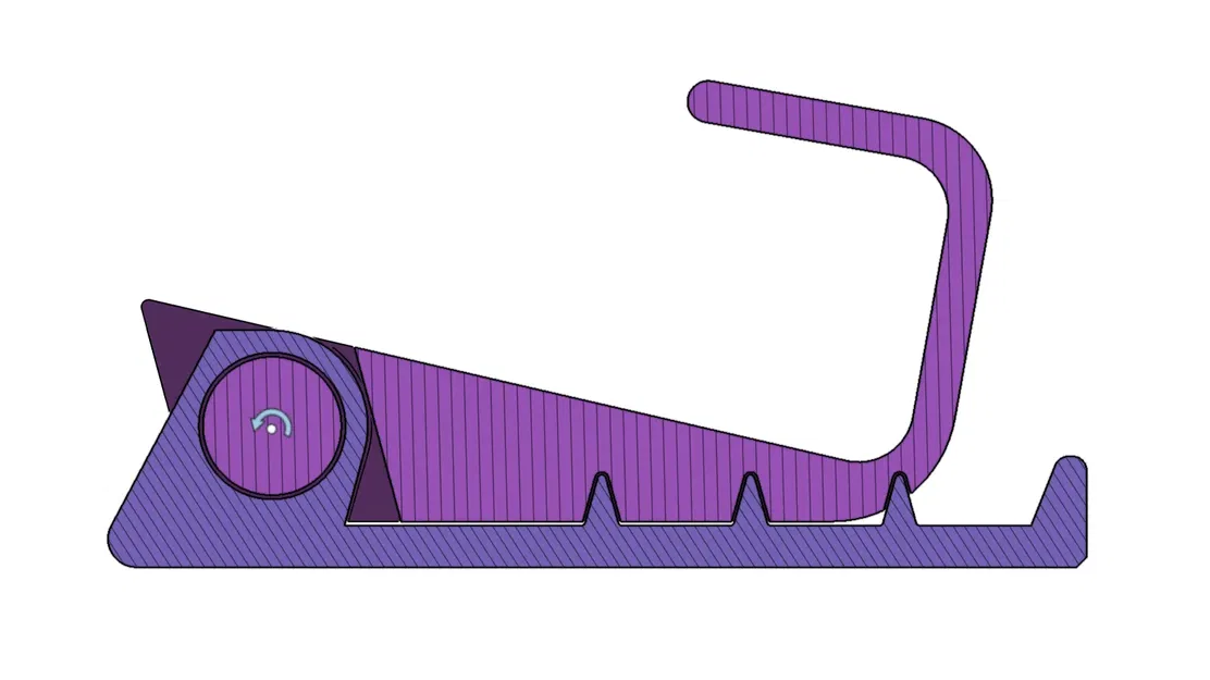 Giá đỡ điện thoại du lịch và máy bay gập gọn - Image 10