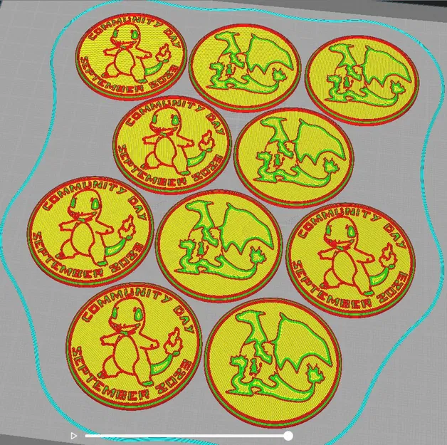 Đồng xu Pokemon Go Community Day Classic #74 - Charmander - Image 1