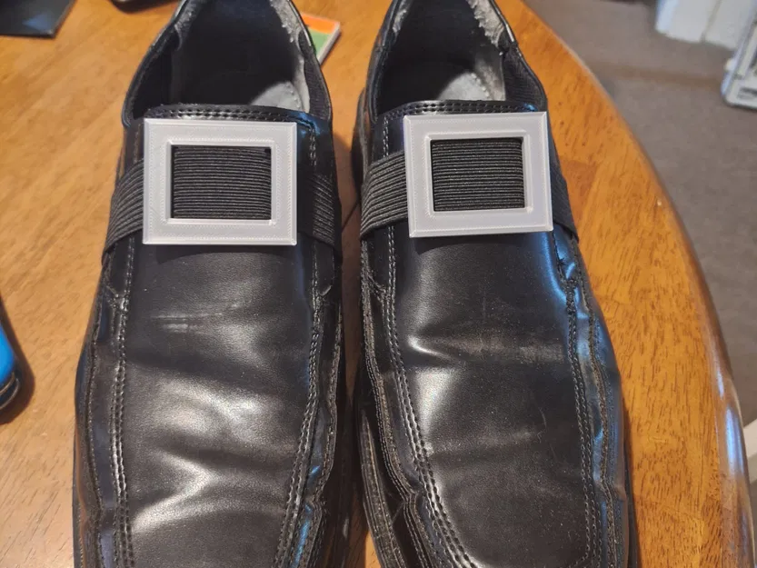 Buckle giày phong cách thuộc địa đơn giản - Image 1