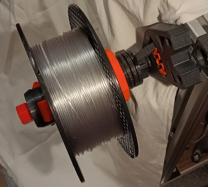 Giá đỡ cuộn filament tự động khóa với phanh từ cho Prusa - Image 5