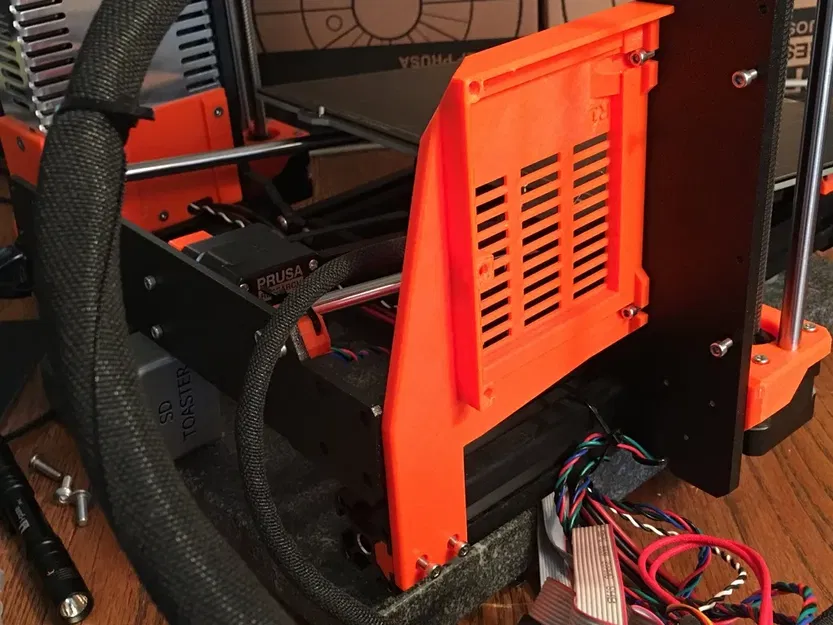 Giá đỡ cửa Einsy cho máy in 3D Prusa MK3S+ - Image 4