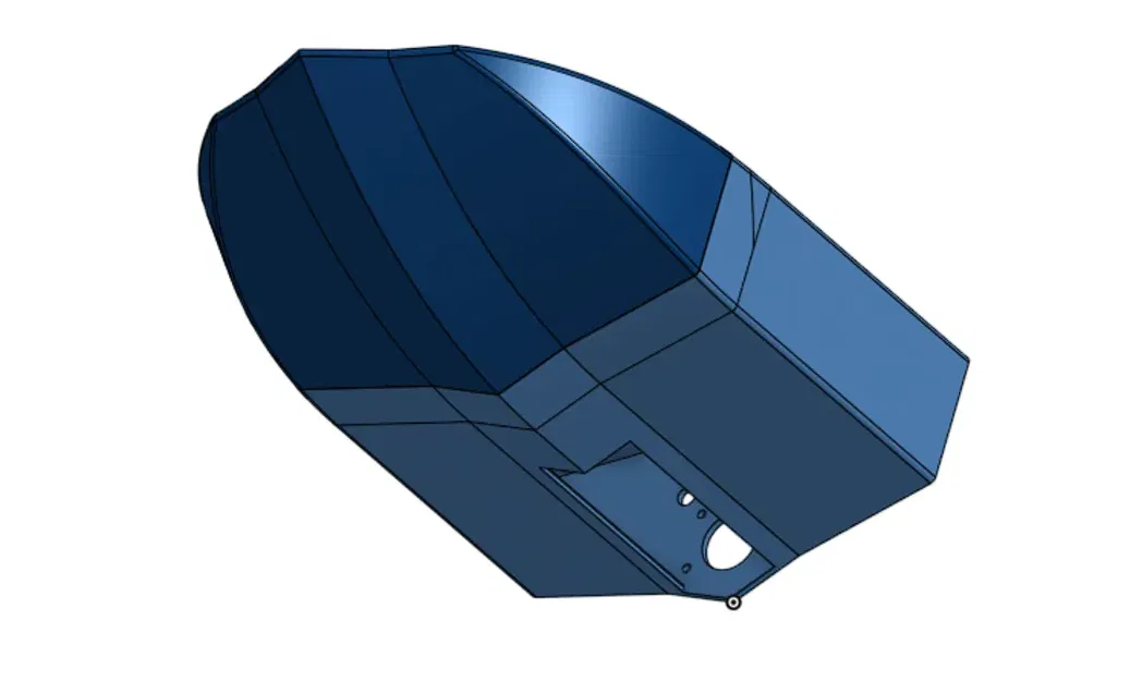 Thân tàu RC Jet Boat với bơm jet 390 của TB_3D - Image 2