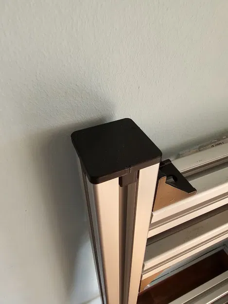 Nắp chặn nhôm 4040 cho profile Bosch Rexroth - Image 1