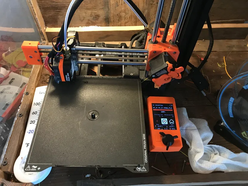 Vấn đề in 3D với máy Prusa Mini gặp trục trặc - Image 1