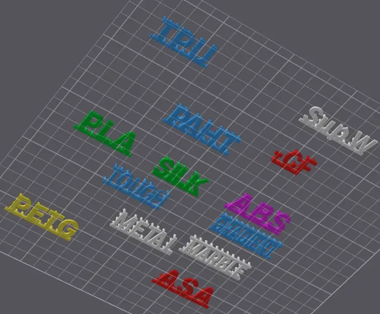 Nhãn cuộn filament Bambu Lab cho PLA, PETG, ASA và ABS - Image 4