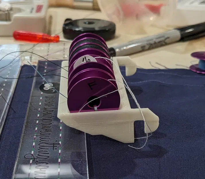 Giá đỡ cuộn chỉ IKEA SKADIS cho máy may kiểu M - Image 2