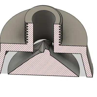 Van phân phối khí nén với ren BSP 1/4