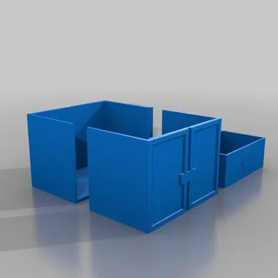 Nhà búp bê mô-đun có thể sắp xếp linh hoạt