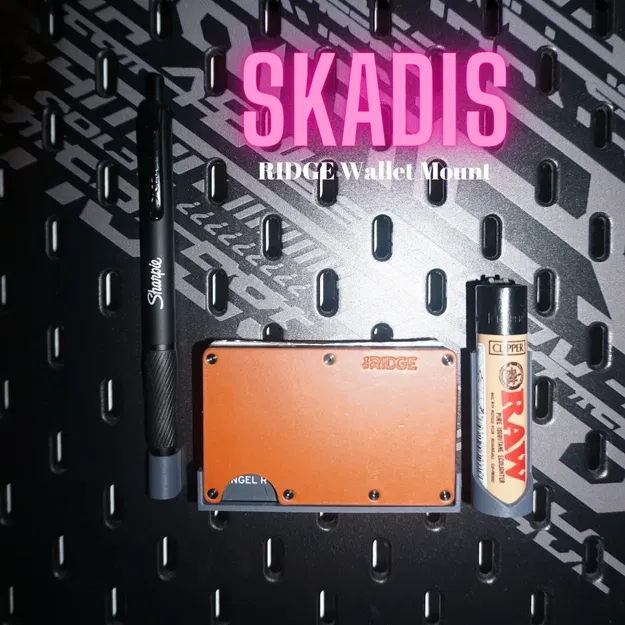 Giá đỡ ví SKÅDIS RIDGE cho tổ chức hiệu quả - Image 4