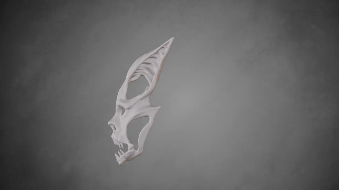 Mặt nạ ma cà rồng Wild Striga cho Halloween - Image 3