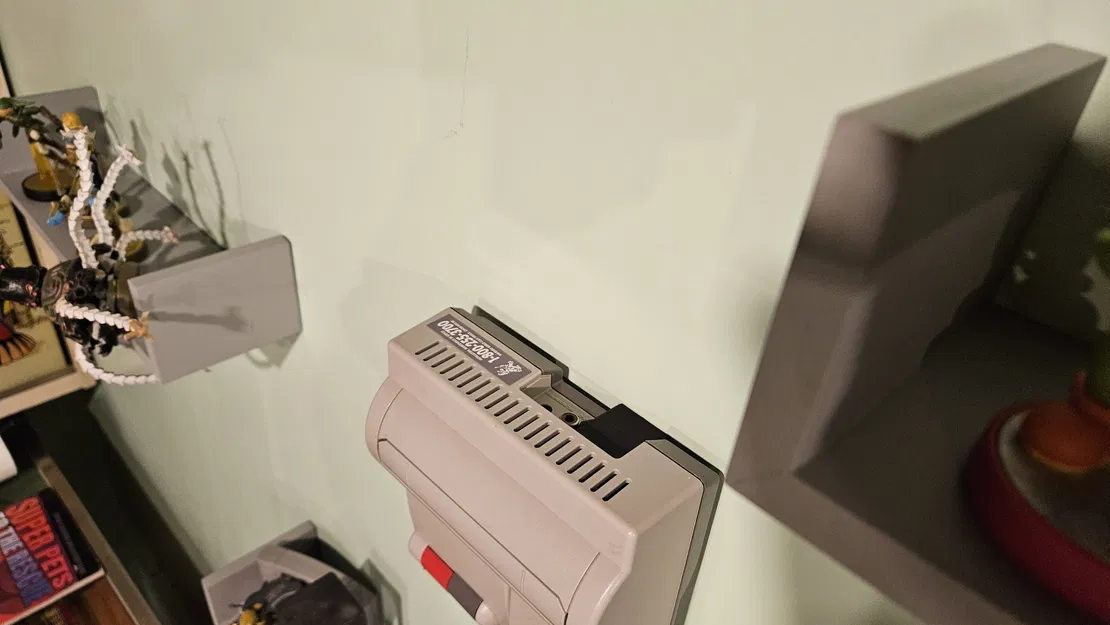 Giá đỡ tường tối giản cho máy chơi game Nintendo NES - Image 3