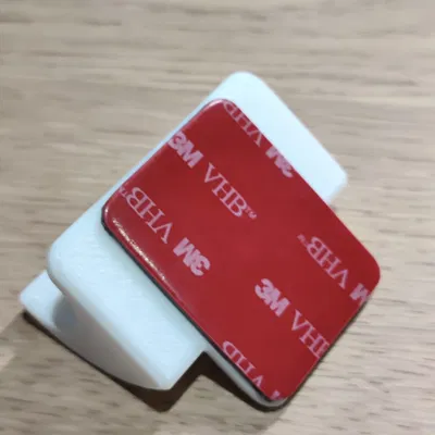 Giá treo cây lau IKEA với đế gopro gắn tường