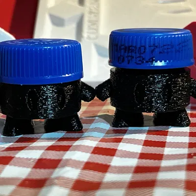 Nhân vật Bottlecap Boy tương thích với Lego