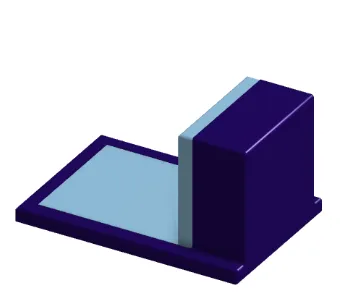 Cái chặn cửa gắn dưới bàn ngăn tiếng ồn khi đóng cửa - Image 1