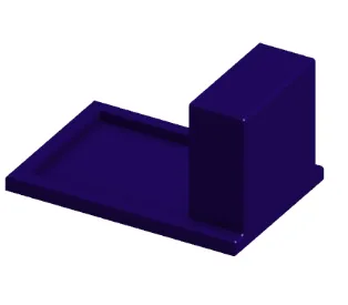 Cái chặn cửa gắn dưới bàn ngăn tiếng ồn khi đóng cửa - Image 3