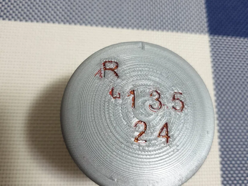 Núm chuyển số cho xe VW transporter làm từ PETG - Image 1