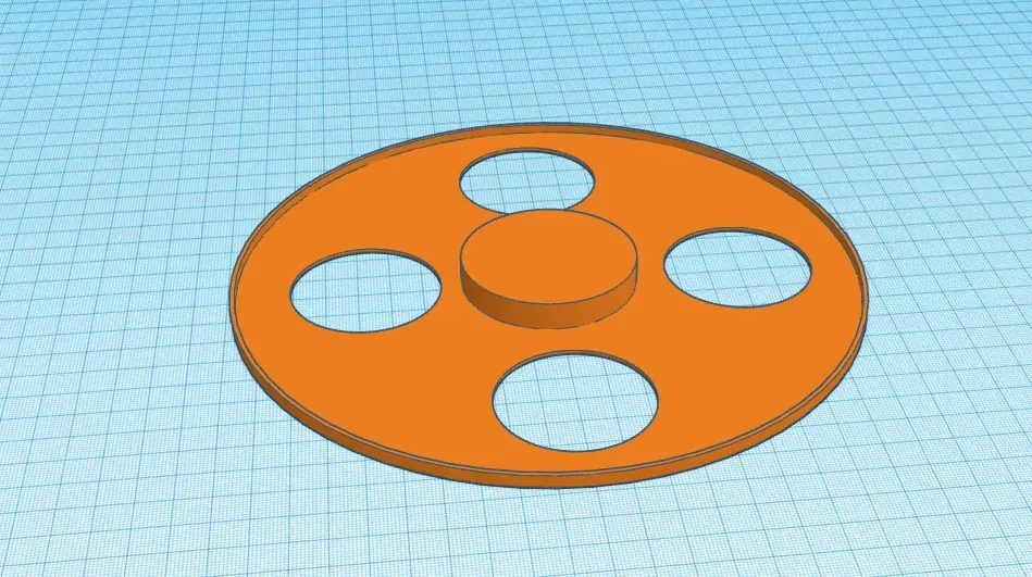 Nhẫn chuyển đổi cuộn filament JAYO 1.1KG bằng bìa cứng - Image 2