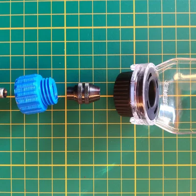 Bộ chuyển đổi nắp chống bắn cho trục linh hoạt Dremel