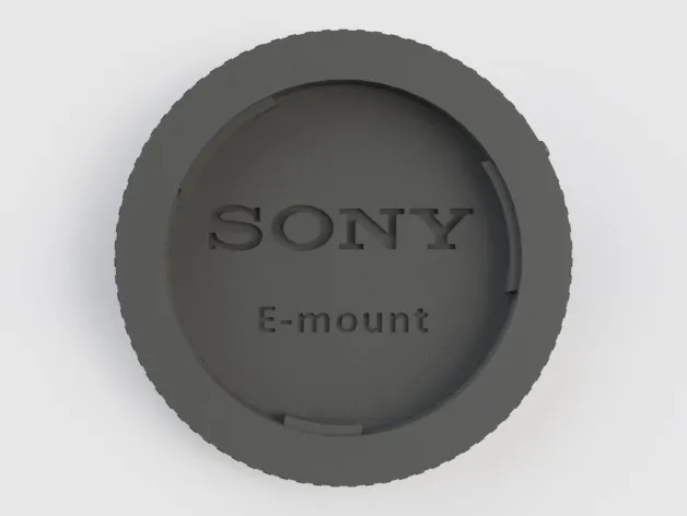 Nắp ống kính sau cho ống kính Sony E-mount - Image 3