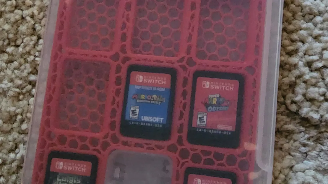 Giá đỡ cartridge cho Nintendo Switch từ hộp game có sẵn - Image 6