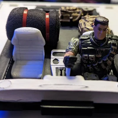 Sàn nội thất cho TRX4M Bronco với khu vực ngồi độc lập