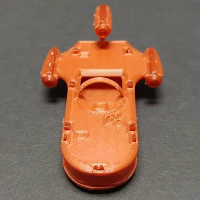 Mô hình Landspeeder từ Star Wars cho máy in 3D