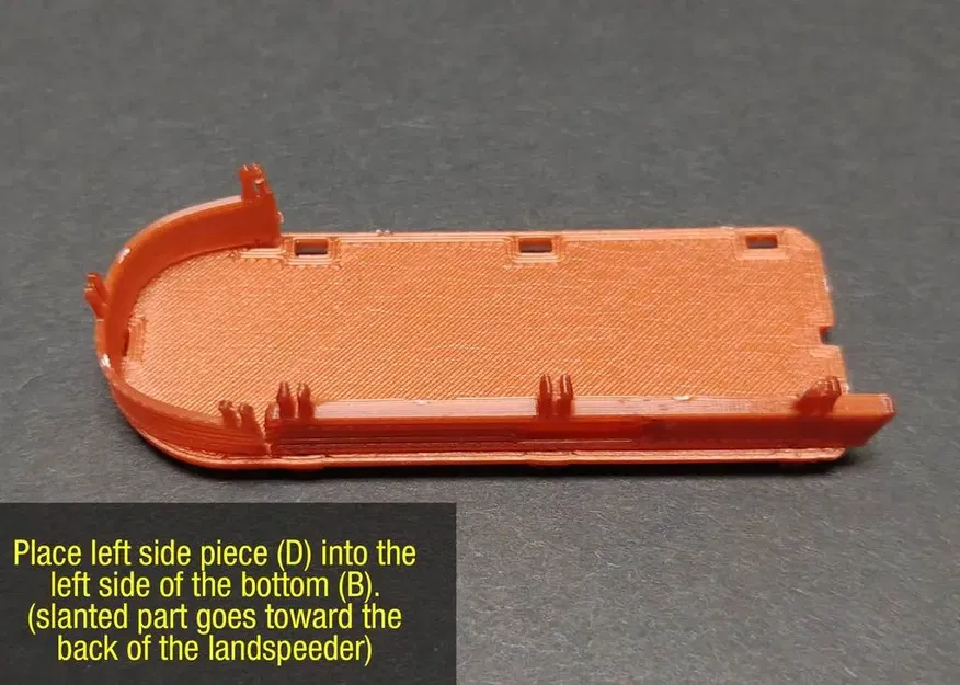 Mô hình Landspeeder từ Star Wars cho máy in 3D - Image 20