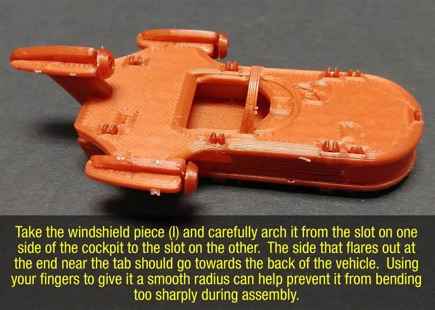 Mô hình Landspeeder từ Star Wars cho máy in 3D - Image 26