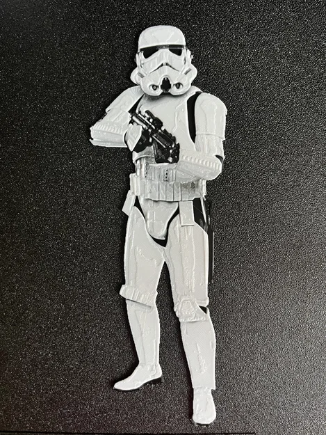Mô hình Stormtrooper in màu sắc từ filaments Sunlu PLA+ - Image 1