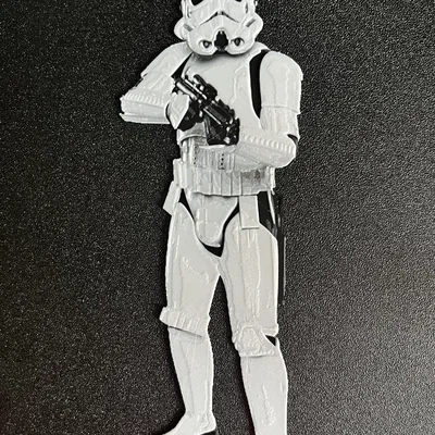 Mô hình Stormtrooper in màu sắc từ filaments Sunlu PLA+