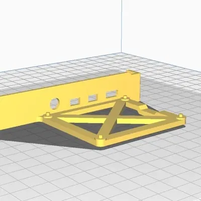 Giá đỡ gắn thẳng đứng PCI cho Raspberry Pi 4