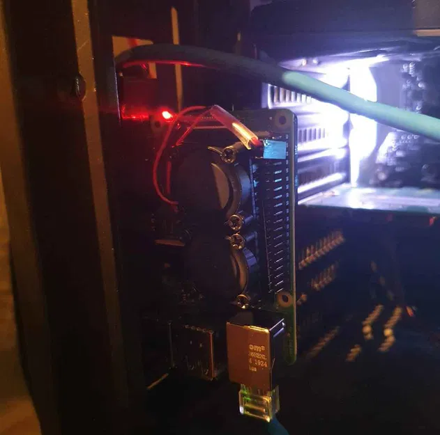 Giá đỡ gắn thẳng đứng PCI cho Raspberry Pi 4 - Image 2