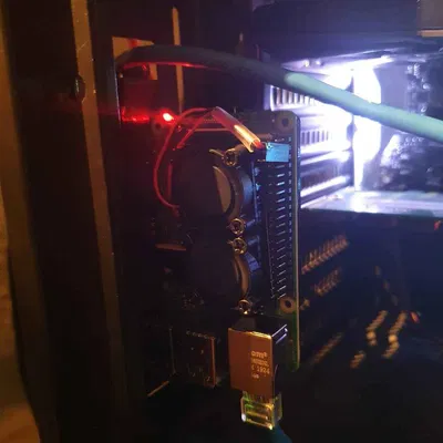 Giá đỡ gắn thẳng đứng PCI cho Raspberry Pi 4