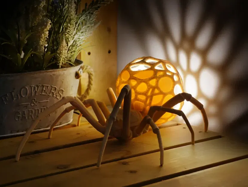 Đèn bàn và đèn tường hình nhện lớn - Image 3