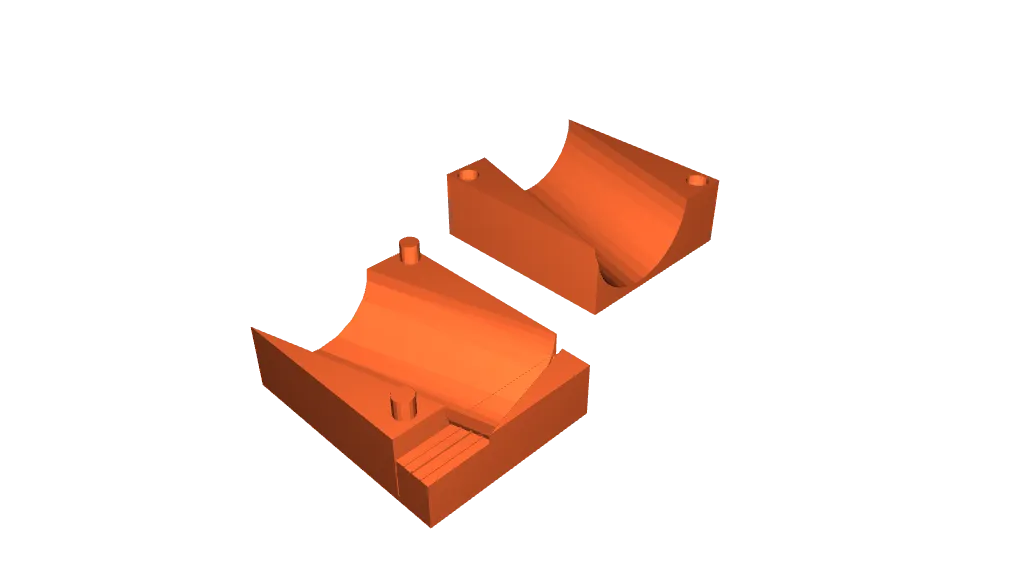 Giá đỡ cưa kim loại cho ống 63.5 mm 15* - Image 1