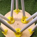 Ghế Hocker Ikea với ống PVC 25mm cho DIY - Thumbnail 2