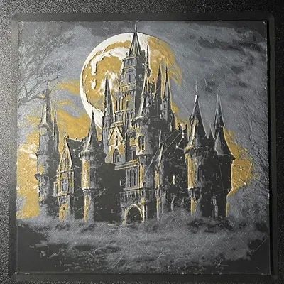 Lâu đài ma quái in 3D với chi tiết tinh xảo