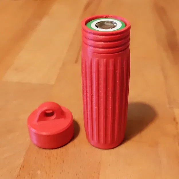 Hộp đựng pin 18650 dành cho dây đeo - Image 3