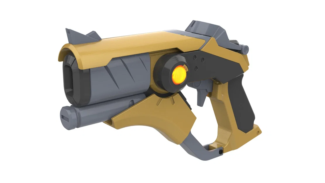 Da Quỷ Mercy Blaster - Overwatch - Mô hình in 3D STL - Image 1