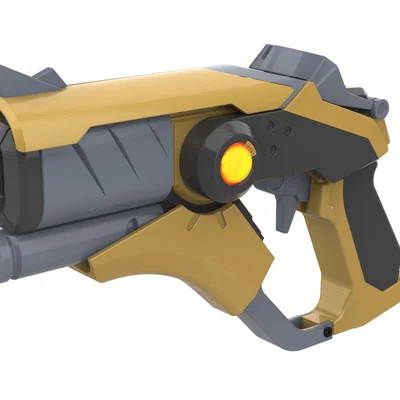 Da Quỷ Mercy Blaster - Overwatch - Mô hình in 3D STL