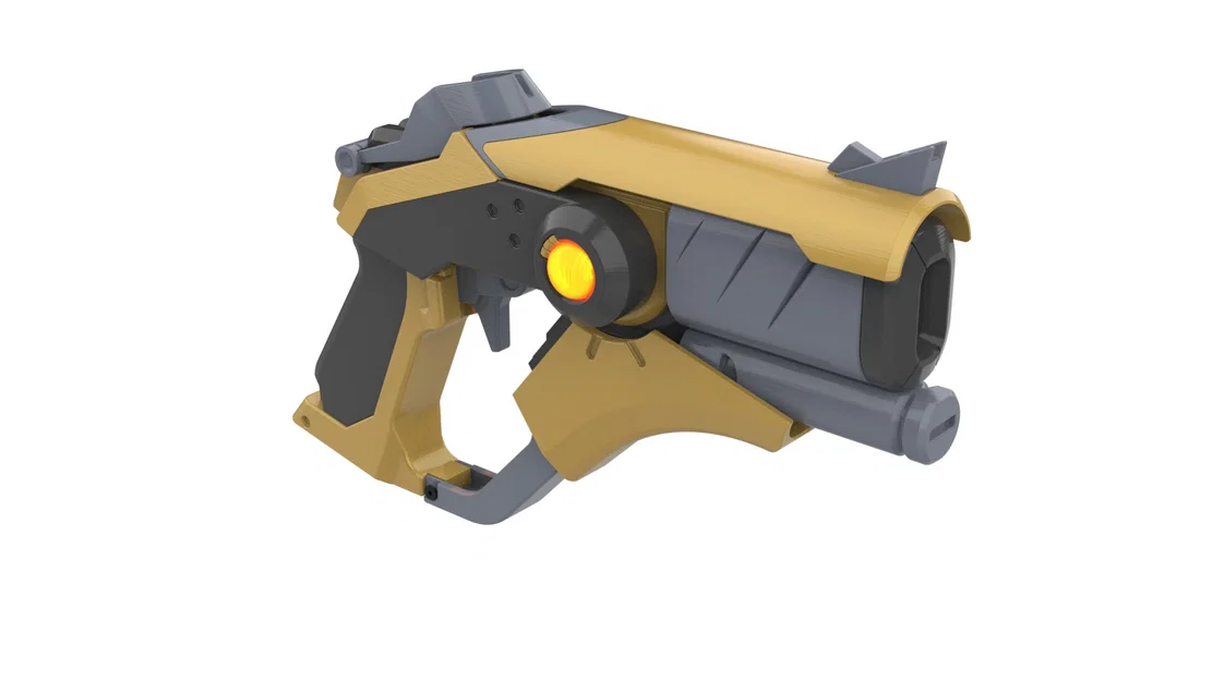 Da Quỷ Mercy Blaster - Overwatch - Mô hình in 3D STL - Image 2