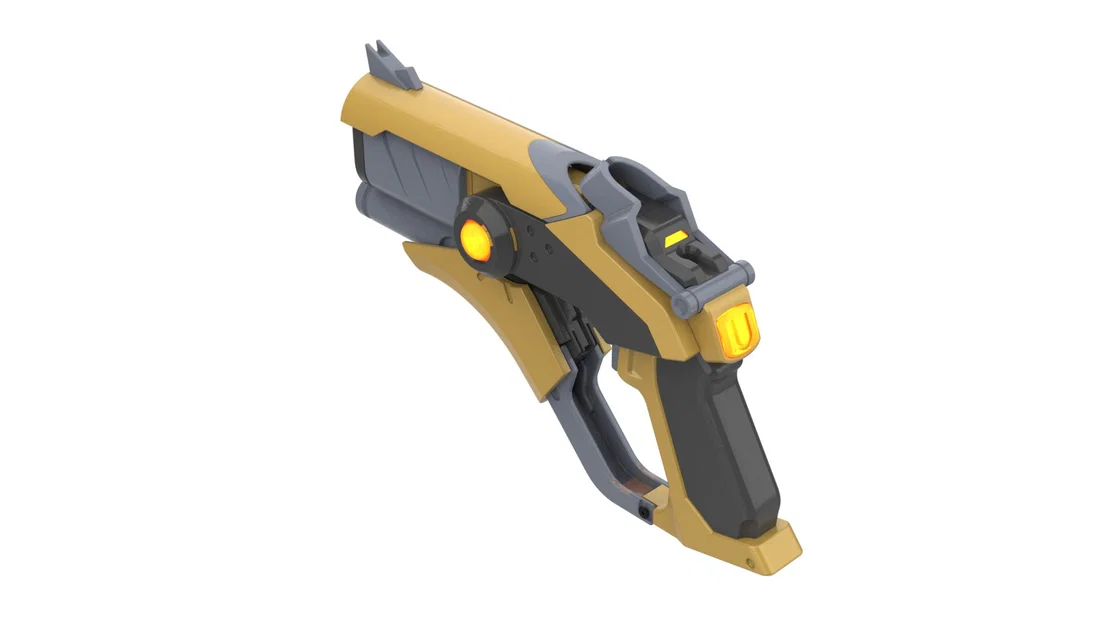 Da Quỷ Mercy Blaster - Overwatch - Mô hình in 3D STL - Image 3
