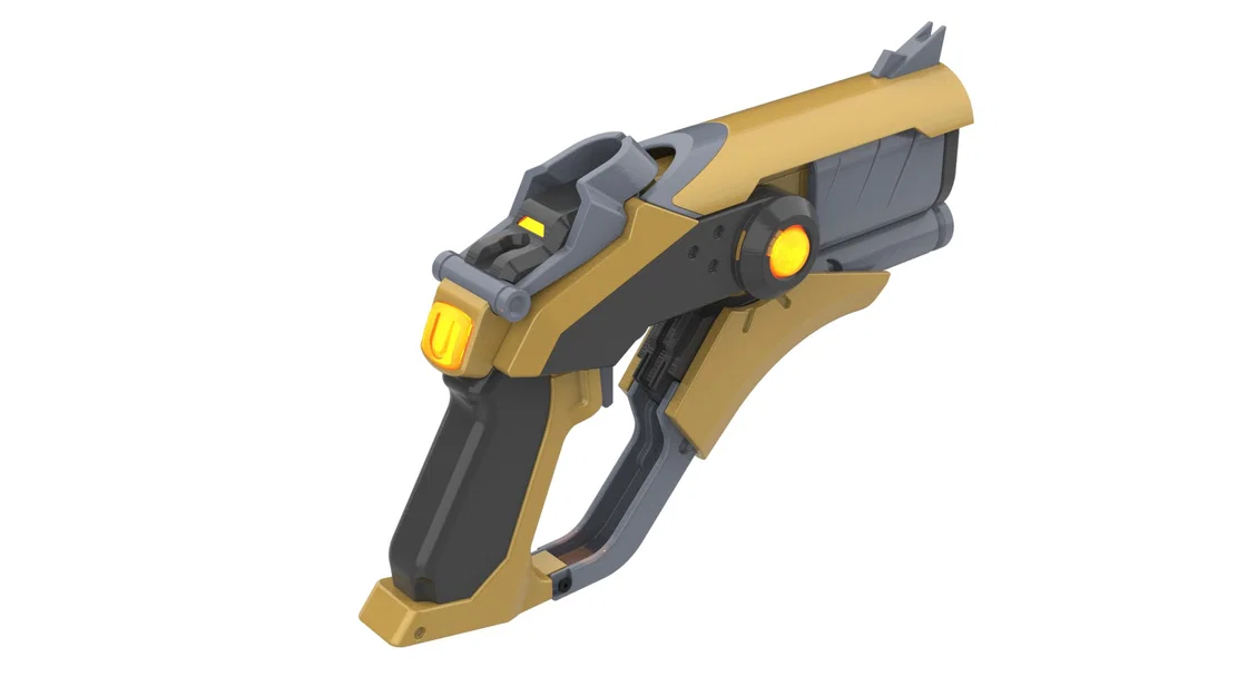 Da Quỷ Mercy Blaster - Overwatch - Mô hình in 3D STL - Image 4