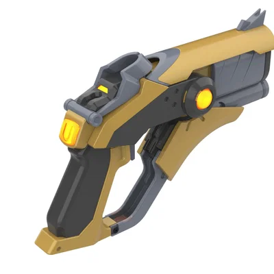 Da Quỷ Mercy Blaster - Overwatch - Mô hình in 3D STL