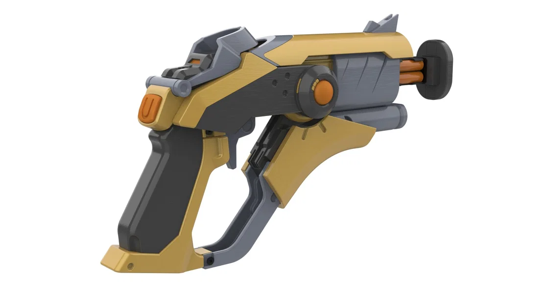 Da Quỷ Mercy Blaster - Overwatch - Mô hình in 3D STL - Image 5