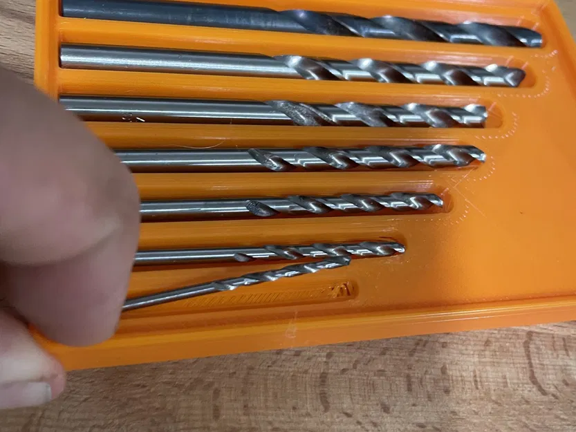 Khay đựng mũi khoan Gridfinity 3x2 có thể xếp chồng - Image 3