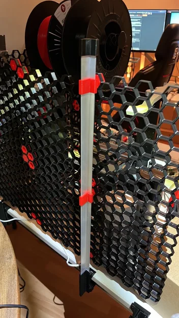 Hệ thống gắn bàn làm việc Honeycomb Storage Wall - Image 4